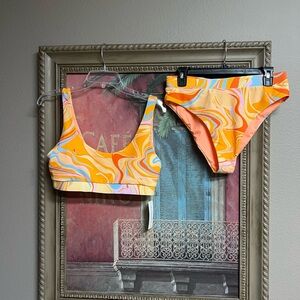 NWOT Beachjoy Bikini Vibrant Bikini